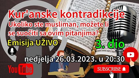 Kur'anske kontradikcije 3. dio | Pax Vobiscum