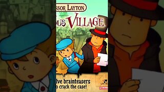 #shorts PROFESSOR LAYTON #gameplay #nintendo #nintendods #professorlayton