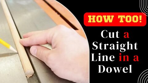 #shorts - Straight Lines on Dowels: How to Create Them Easily - Best Tech HD