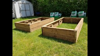 Building Raised Beds for Gardening of all types