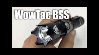 Wowtac A1S BlackScoutSurvival BSS TAC V2 1150 Lumens CREE LED Flashlight Review