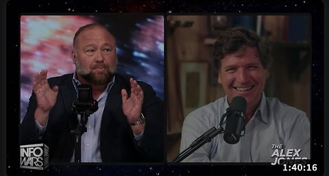 Alex jones Tucker Carlson