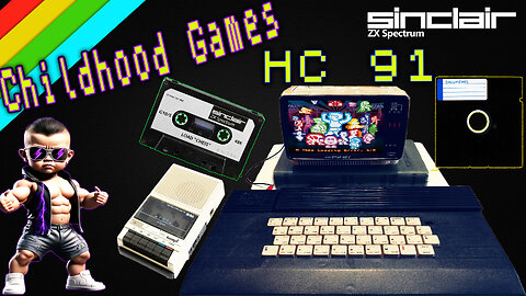 🕹️| HC-91 | ZX Spectrum Clone (Retro Gaming ) 🕹️ (1990-1993) 🧒 90s Kid gaming 🧒