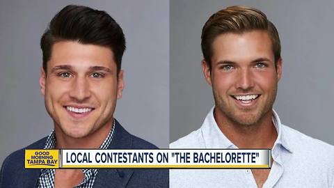 Two men from the Tampa Bay area looking for love on 'The Bachelorette'