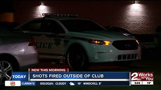 Tulsa Police investigate overnight shooting outside club