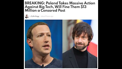 Poland Takes Massive Action Against Big Tech, Will Fine Them $13 Million a Censored Post