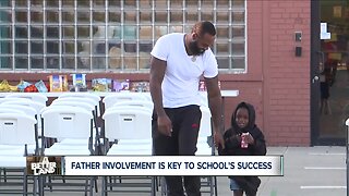 School emphasizes the role fathers play in education