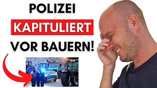 Video:Polizisten flehen Bauern an, Proteste zu beenden!@Alexander Raue🙈🐑🐑🐑 COV ID1984