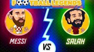 Football Gameplay | Messi vs Salah