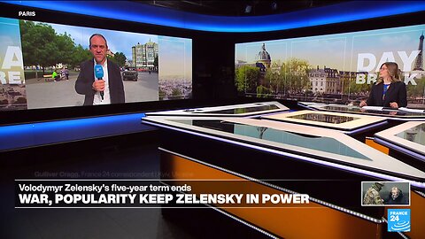 France 24 on Zelensky´s legitimacy as president of Ukraine