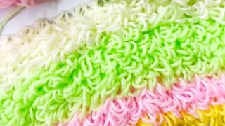 🧶DIY| How to make shaggy rug/mat knitting