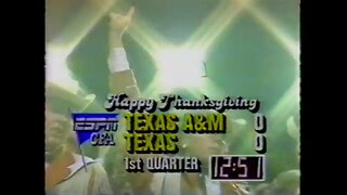 1988-11-24 Texas A&M Aggies vs Texas Longhorns