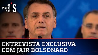 EXCLUSIVO: BOLSONARO FALA SOBRE VÍDEO DE REUNIÃO