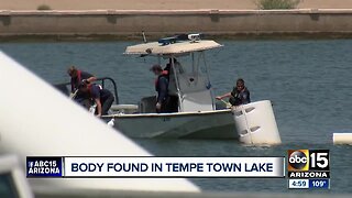 Tempe police: Body pulled from Tempe Town Lake