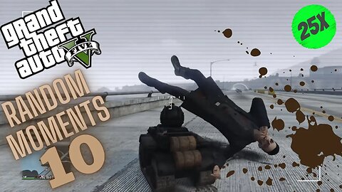 GTA Online - RANDOM MOMENTS 10 - (The Final Old Contend Purge Dump)