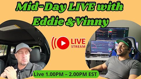 Mid-Day LIVE with Eddie and Vinny | Stay on High alert