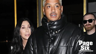 Cher, 77, holds hands with Alexander 'AE' Edwards, 37, amid rumors of rekindled romance