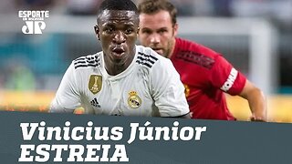 Vinicius Júnior ESTREIA com personalidade no REAL MADRID!