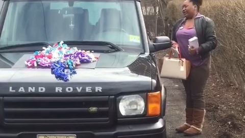 Girl Surprised With A Car For Her Birthday