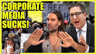 Russell Brand & Glenn Greenwald - Why Corporate MEDIA Is FAILING (clip)