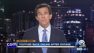 The panic is over... YouTube outage ended after 90 minutes