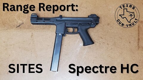 Range Report: SITES Spectre HC Pistol (.45 ACP) - A 1980s Classic!!