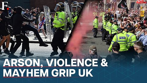 Far-Right Group Scuffles with Police in Manchester; Clashes in Liverpool, Belfast, Hull, Leeds