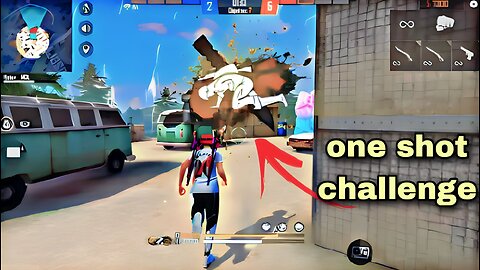 Only one shot free fire op gameplay