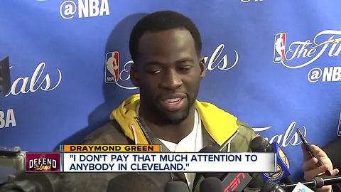 Draymond Green has harsh words for Cleveland