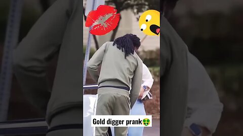 Gold digger prank🤑😍 #shorts #golddiggerprank2023 #golddigger