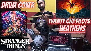 Drum Cover - Twenty One Pilots - Heathens//Stranger Things (Live from Romania)