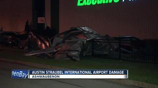 Green Bay International Airport sees damages from storms