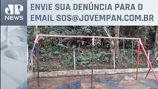 Parque das Hortências está abandonado | SOS São Paulo