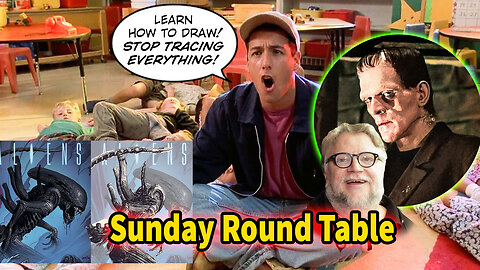 Sunday Round Table! Reasons for crap books, Tracing is Plagiarism! Plus Frankenstein News!