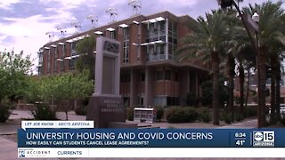 How easily can students cancel lease agreements?