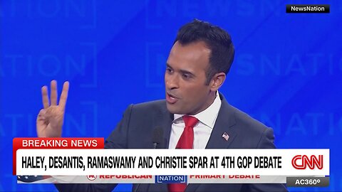 Haley, DeSantis, Ramaswamy, and Christie spar at 4th GOP debate