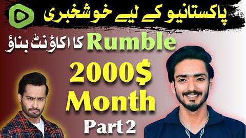 How to Create Rumble Account and make money#Rumble#waqarzaka