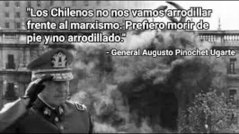 PRESIDENTE PINOCHET CHILE LO RECUERDA Y AGRADECE 50 AÑOS DE LIBERACIÓN NACIONAL