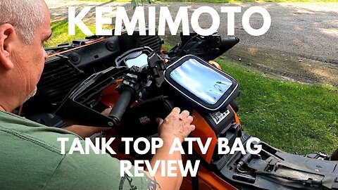 Kemimoto ATV tank top bag review - The Beaten Trail