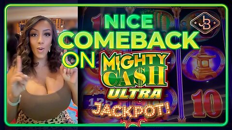 Really Nice Comeback and Jackpot on Mighty Cash Ultra Slot Machine!