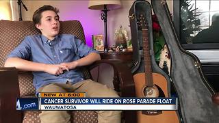 Local childhood cancer survivor to ride Rose Bowl Parade float