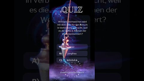 Rätsel: Welches Sternzeichen steht für den Geschmack? Quiz zur Selbsterkenntnis #alphaiomega #yoga