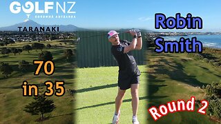 Robin Smith - Shot 70 in 35 - Round 2 - 2023 New Zealand Speedgolf Open