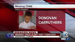 7-year-old boy missing in Polk County