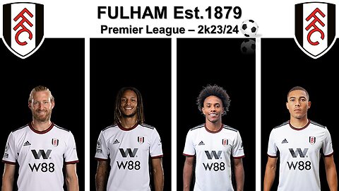 FULHAM FULL SQUAD - 2023/24 || PREMIER LEAGUE ⚽ || Watch Full Video || Like , Share & Subscribe ||
