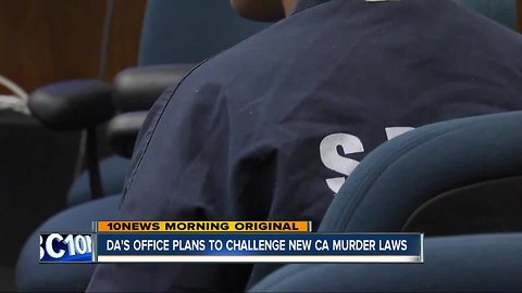 San Diego DA plans to challenge new murder laws