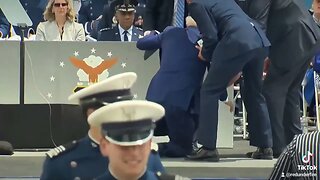Biden falls at U.S. Air Force Academy graduation ceremony JUNE 1 2023