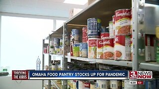 Omaha food pantry stocks up for pandemic