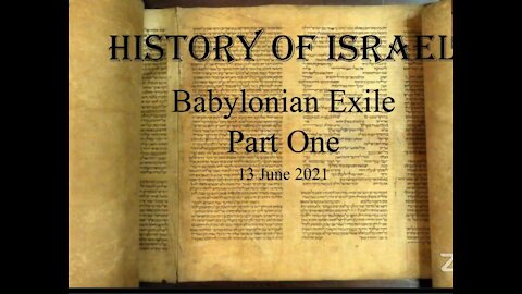 Babylonian Exile Lesson One