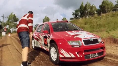 DiRT Rally 2 - Fabia Trailblazes Through Elsthorpe